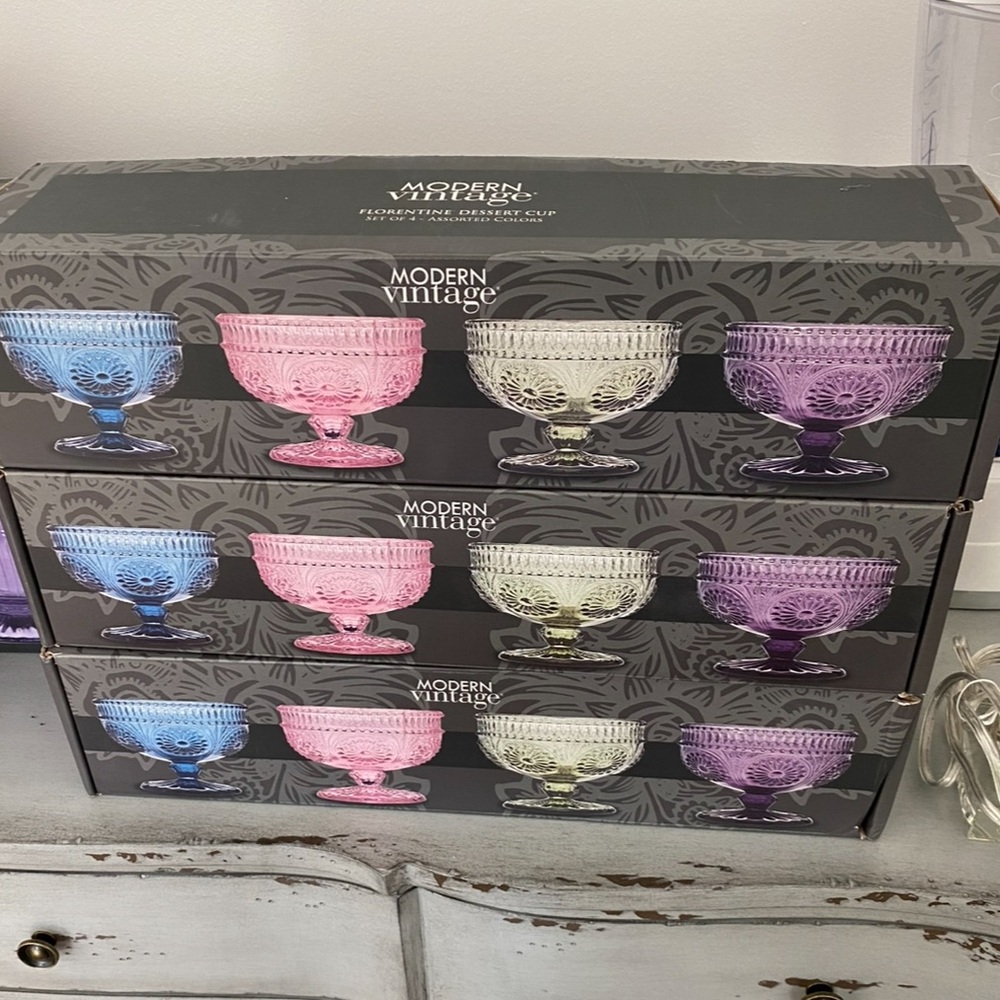 Modern Vintage dessert cups